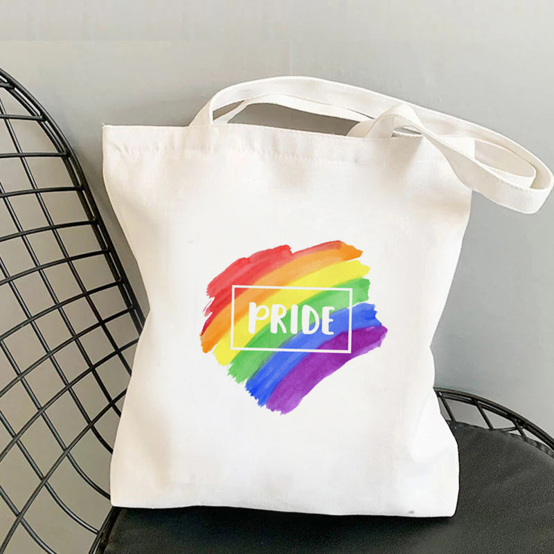 Pride canvaväska