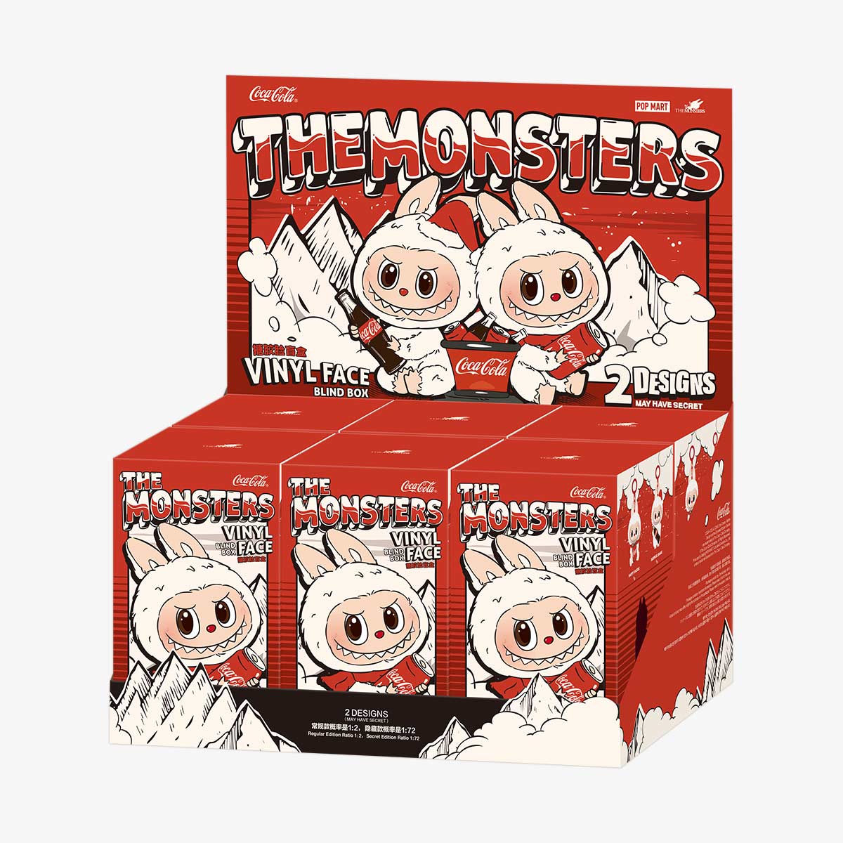 Labubu - THE MONSTERS COCA-COLA SERIES-Vinyl Face Blind Box