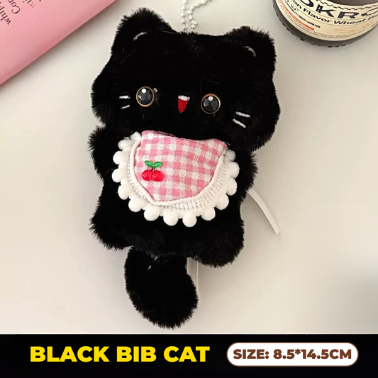 BIB CAT Plyschnyckelring