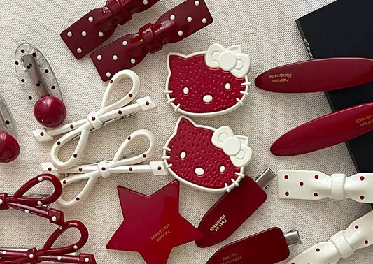 Hello Kitty Hårklämma