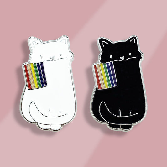 Pride Kitty Brosch