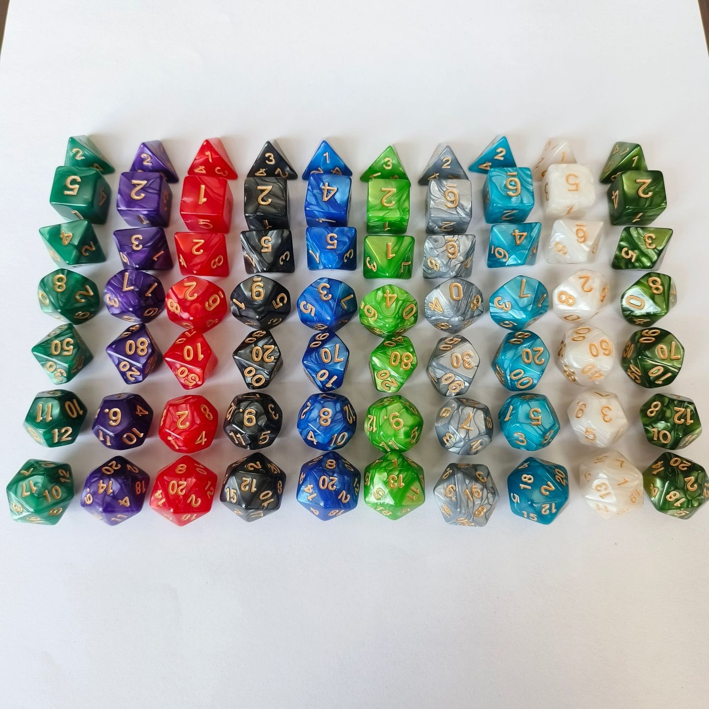 DND tärningar Uni