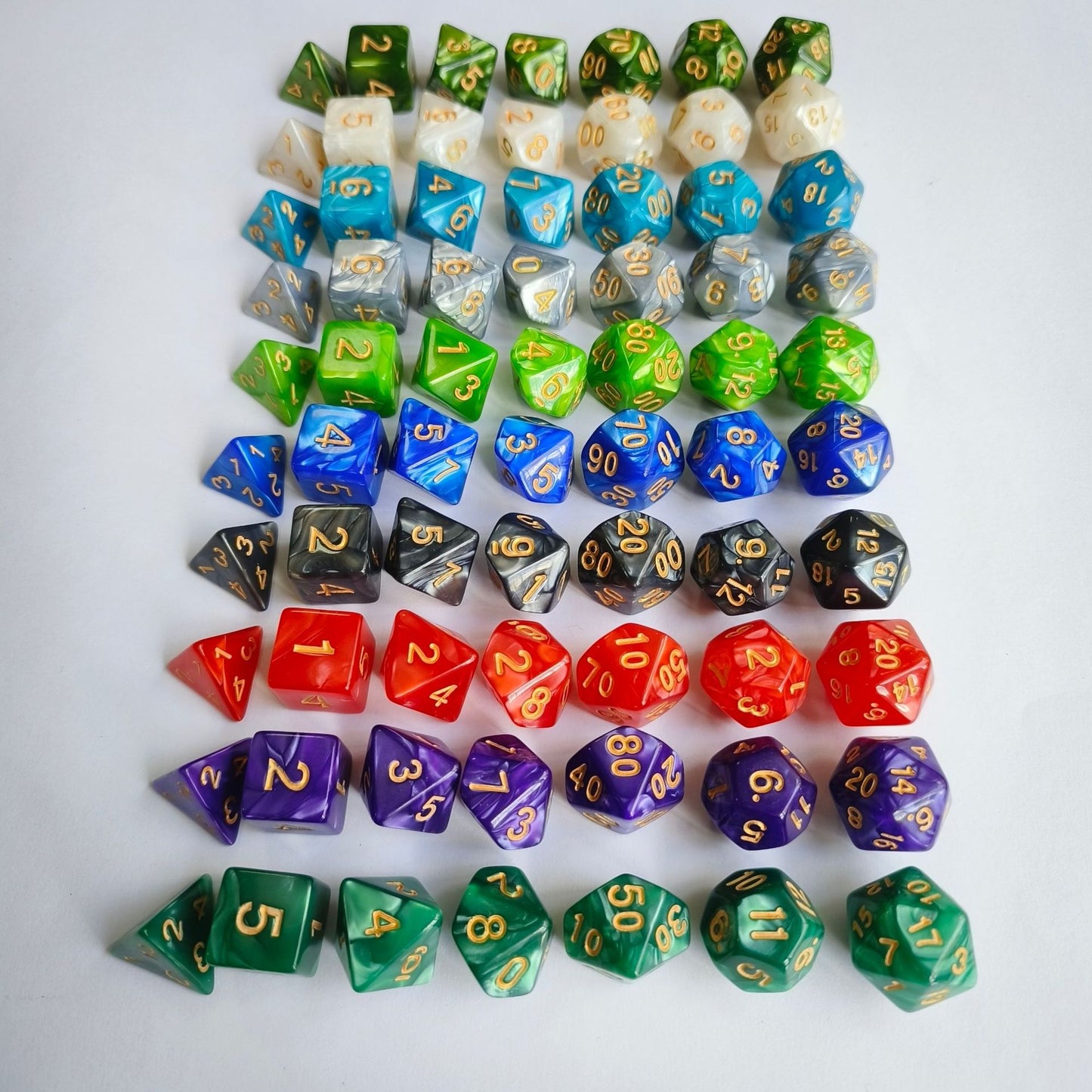 DND tärningar Uni