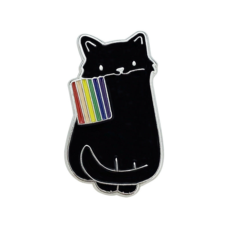 Pride Kitty Brosch