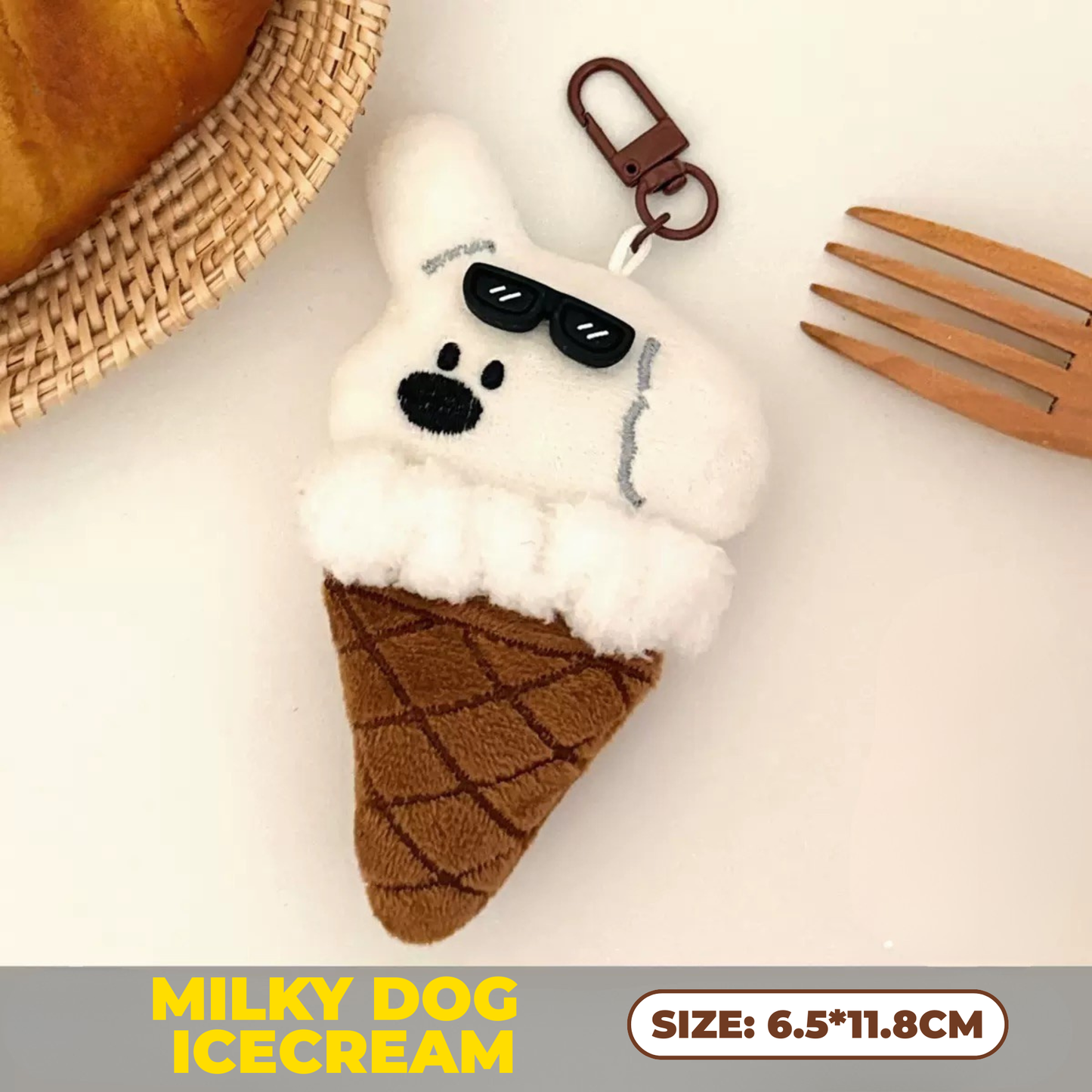 ICECREAM Plyschnyckelring