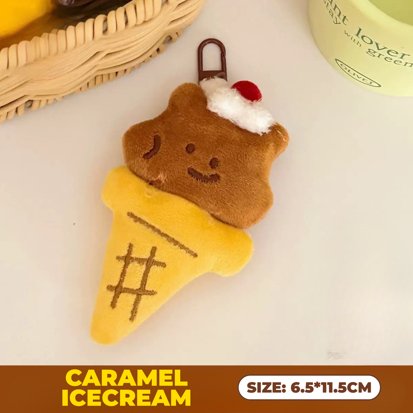 ICECREAM Plyschnyckelring