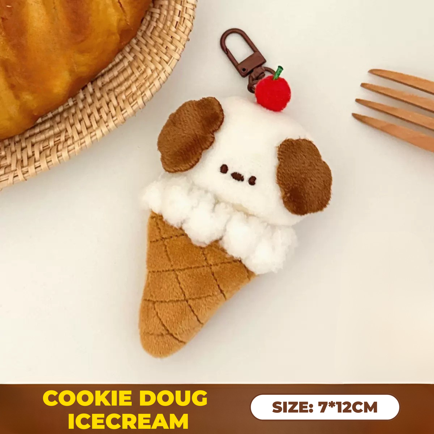 ICECREAM Plyschnyckelring