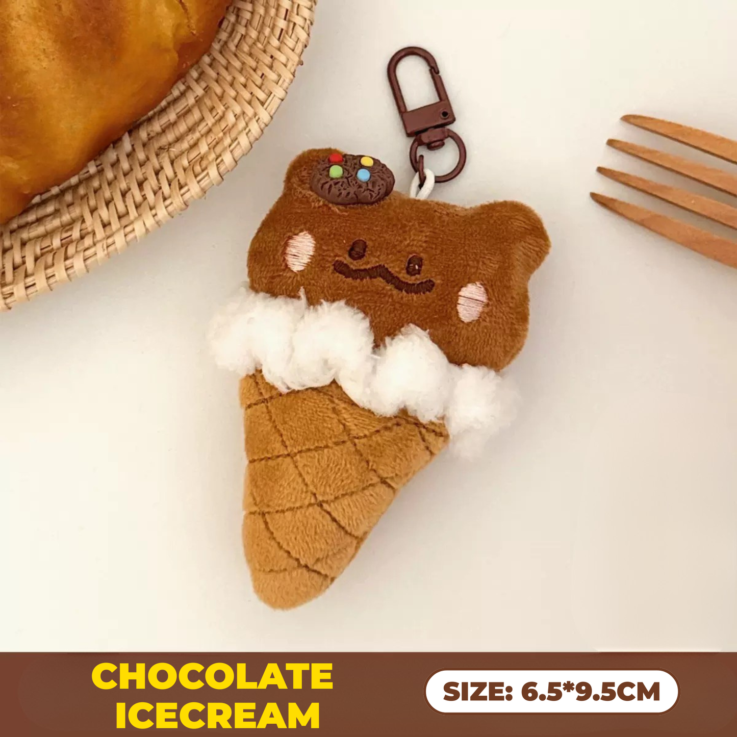 ICECREAM Plyschnyckelring