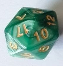 DND tärningar Uni
