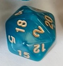 DND tärningar Uni